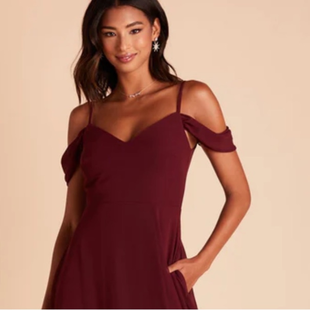 *Retired* Davids bridal wine gown